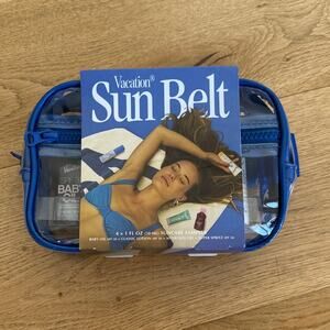 Vacation SunBelt Sampler Set in Belt Bag Blue & Clear